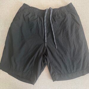 Prana Heiro Lined Shorts, Size Small - Black